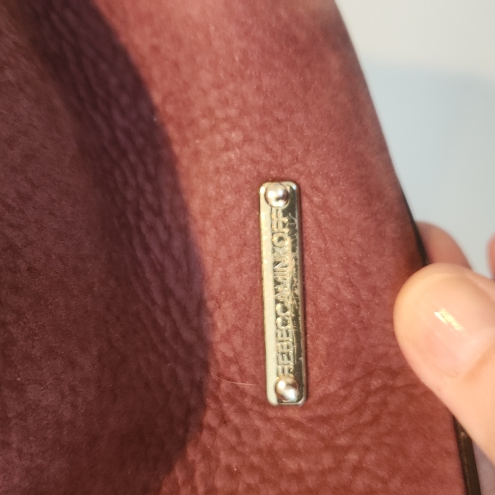 Rebecca Minkoff Burgundy shoulder bag - Picture 6 of 15